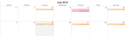 Runs for Weeks 5 & 6 of Chicago Marathon Training